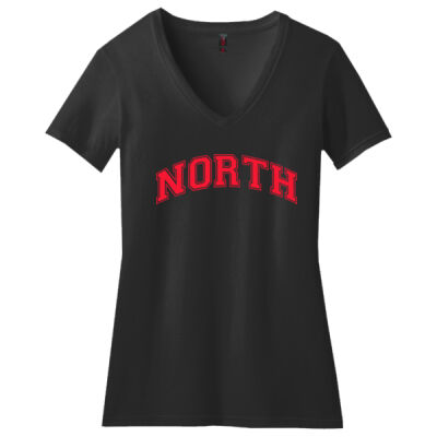 NAHS - Women's Perfect Blend ® CVC V Neck Tee Thumbnail