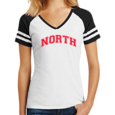 NAHS - Women's Game V Neck Tee Thumbnail