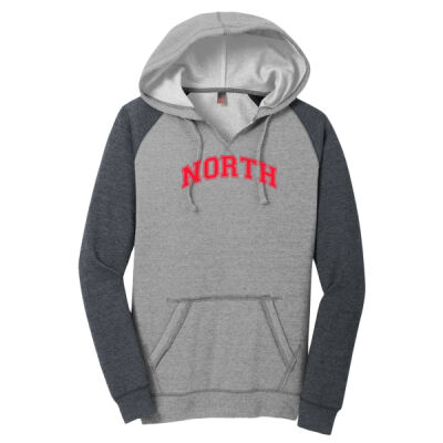 NAHS - Women's Lightweight Fleece Raglan Hoodie Thumbnail