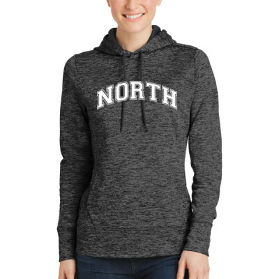 NAHS - Women's PosiCharge ® Electric Heather Fleece Hooded Pullover Thumbnail