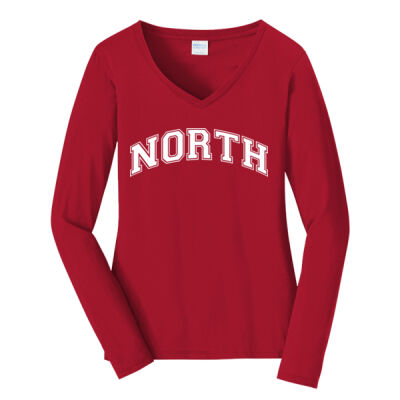NAHS - Women's Long Sleeve Fan Favorite V Neck Tee Thumbnail