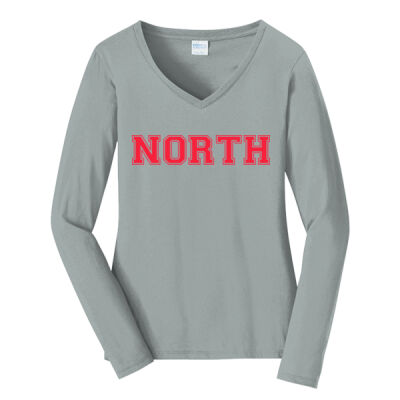 NAHS - Women's Long Sleeve Fan Favorite V Neck Tee Thumbnail